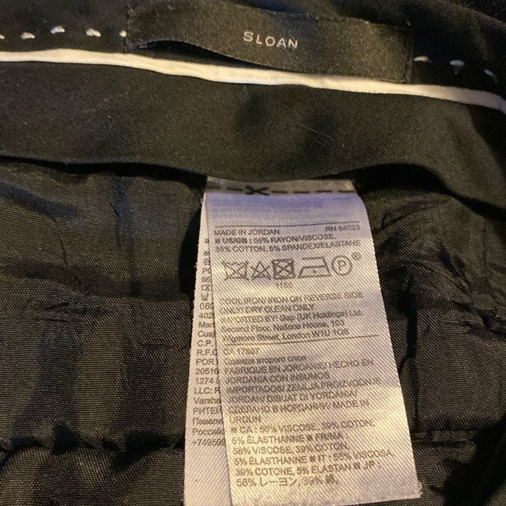 Banana Republic, Sloan Slim, Ankle Pants, 2 Bundle, career, Corpcore, Sz 8 - Picture 14 of 16